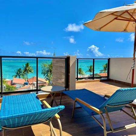 Apartamento Flat Tamandare -Alto Padrao 50Mt Do Mar Exterior foto